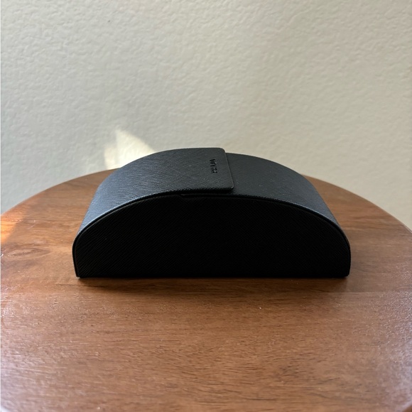 Prada SPR 01V Oversized Cat Eye Sunglasses - Havana Dark Brown Tortoise Shell - Picture 11 of 16